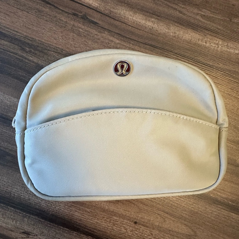 Lululemon Beige Organizer Pouch